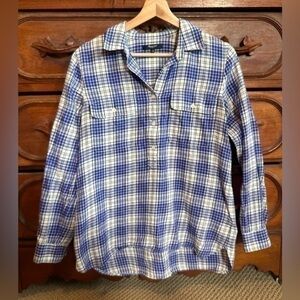 Madewell plaid button down